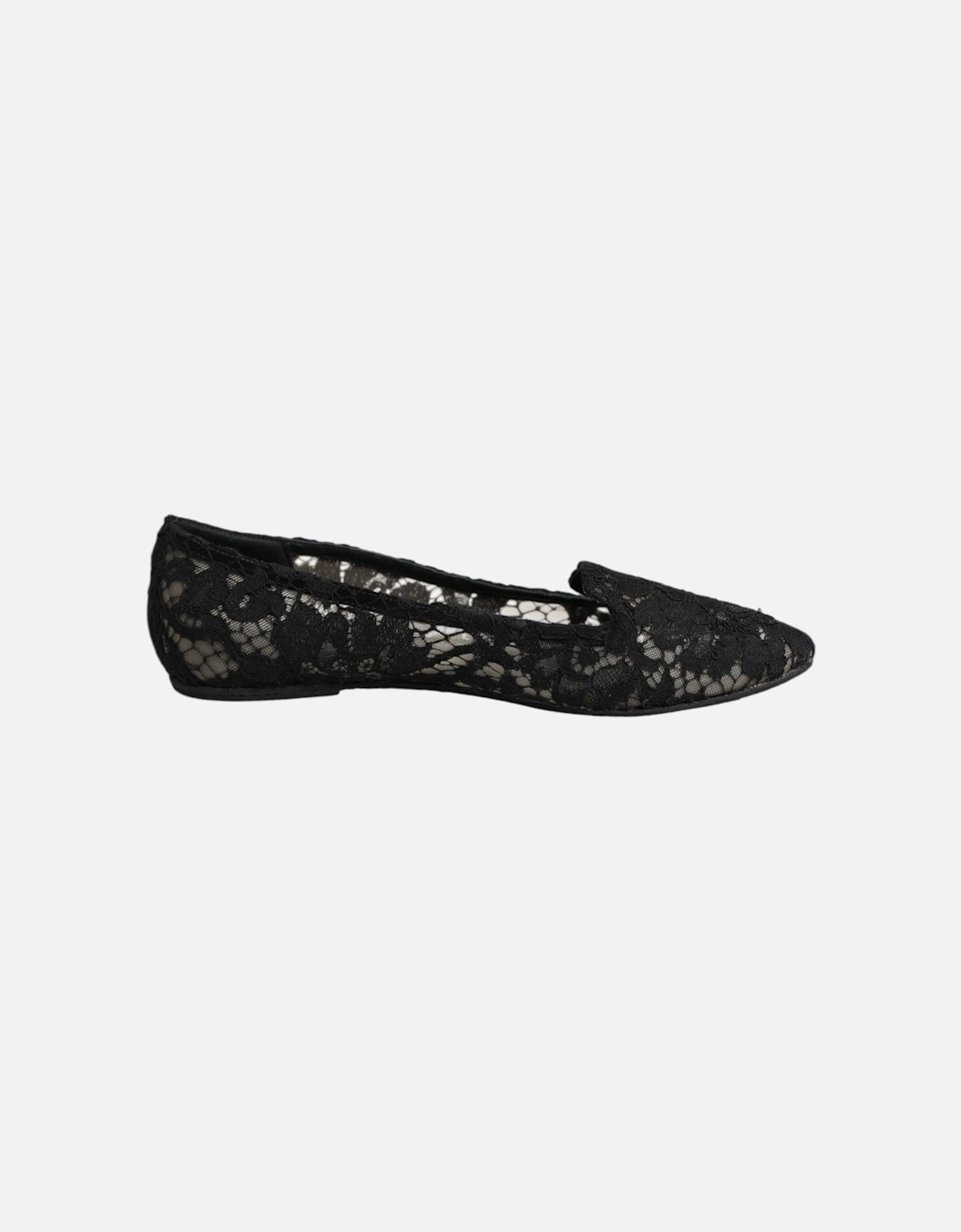 Elegant Vally Flat Shoes with Leather Sole Women - Black, 7 of 6