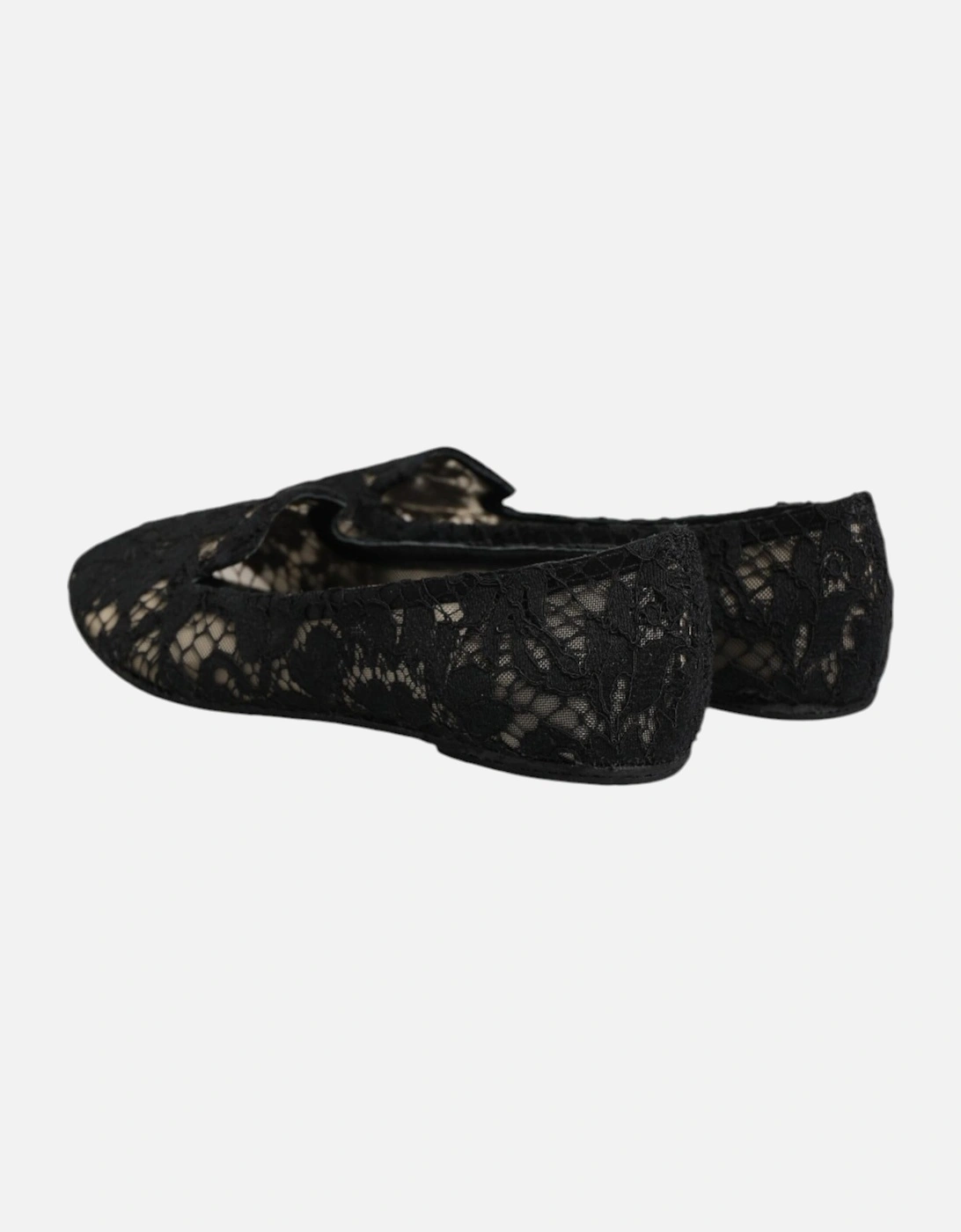 Elegant Vally Flat Shoes with Leather Sole Women - Black