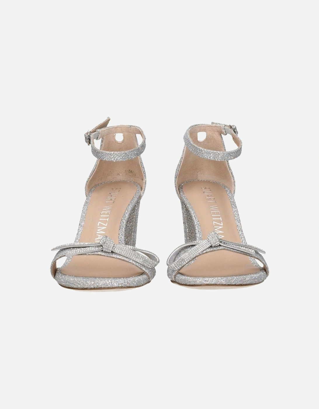 Open Toe Mid Heel Buckle Closure Sandals Women - Gray