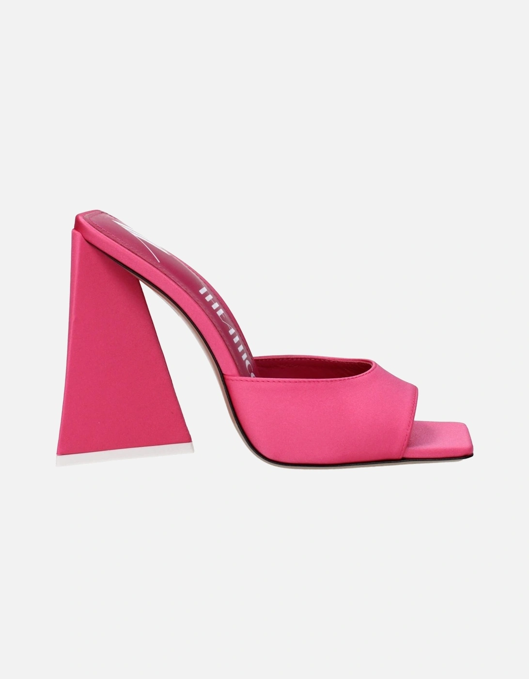 High Heel Open Toe Fabric Sandals Women - Pink, 6 of 5