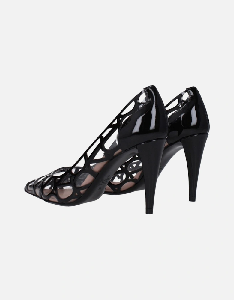 Pointed Toe PVC High Heel Pumps Women - Transparent Brooches