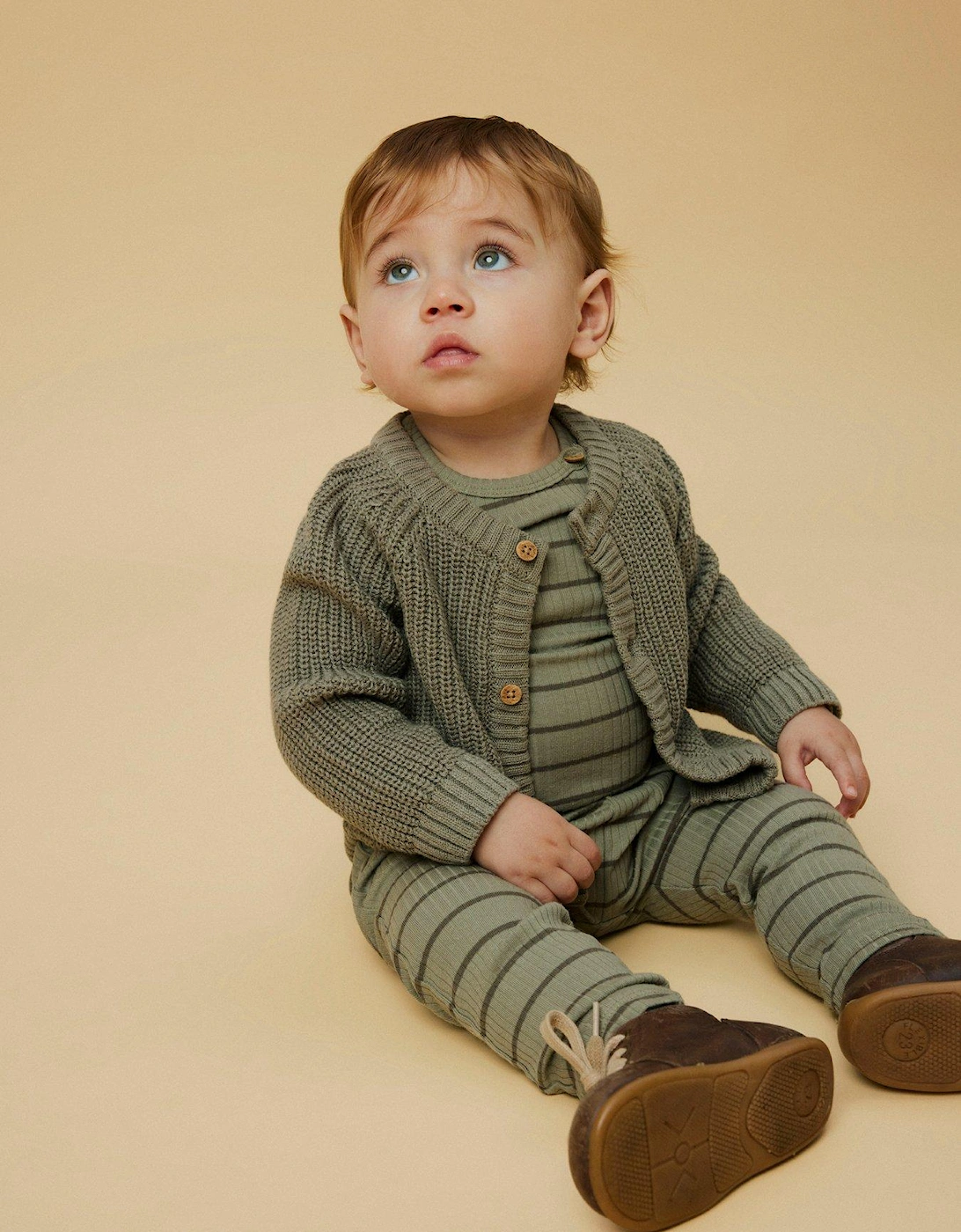 Baby Boys Knitted Cardigan - Overland Trek, 2 of 1
