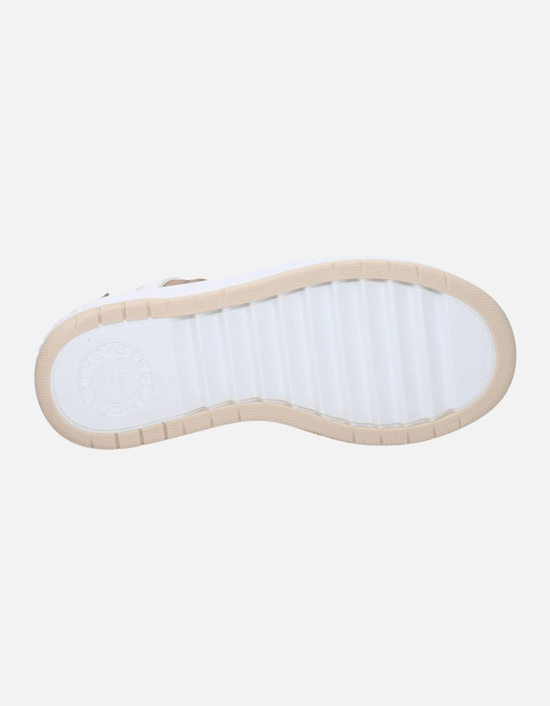 Front and Back Logo Lace-Up Sneakers Women - Brown