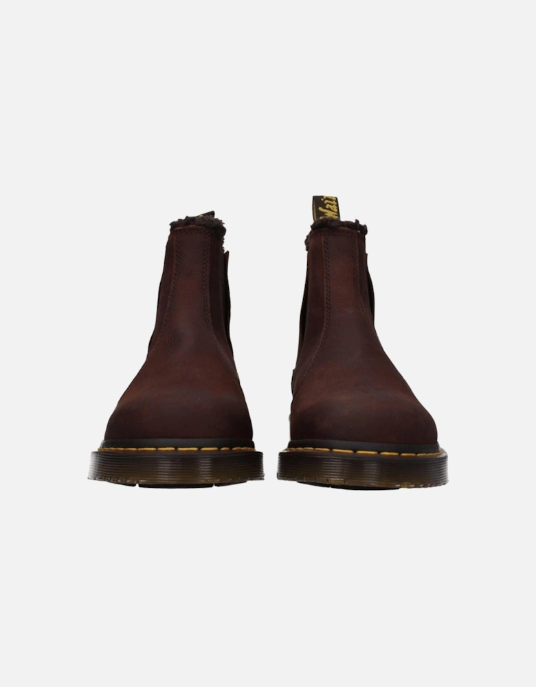 Vintage Effect Suede Ankle Boots Women - Brown
