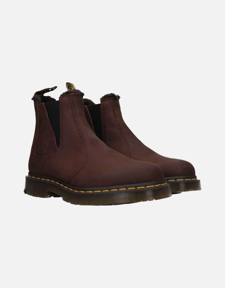 Vintage Effect Suede Ankle Boots Women - Brown