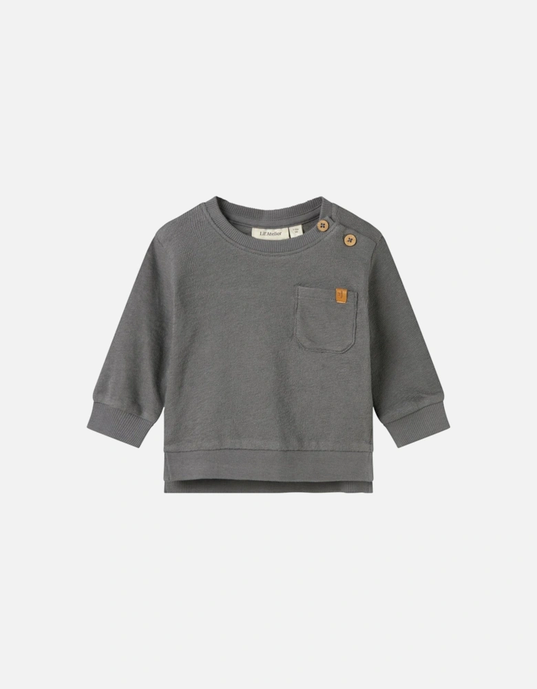 Baby Boys Sweat Top - Poppy Seed
