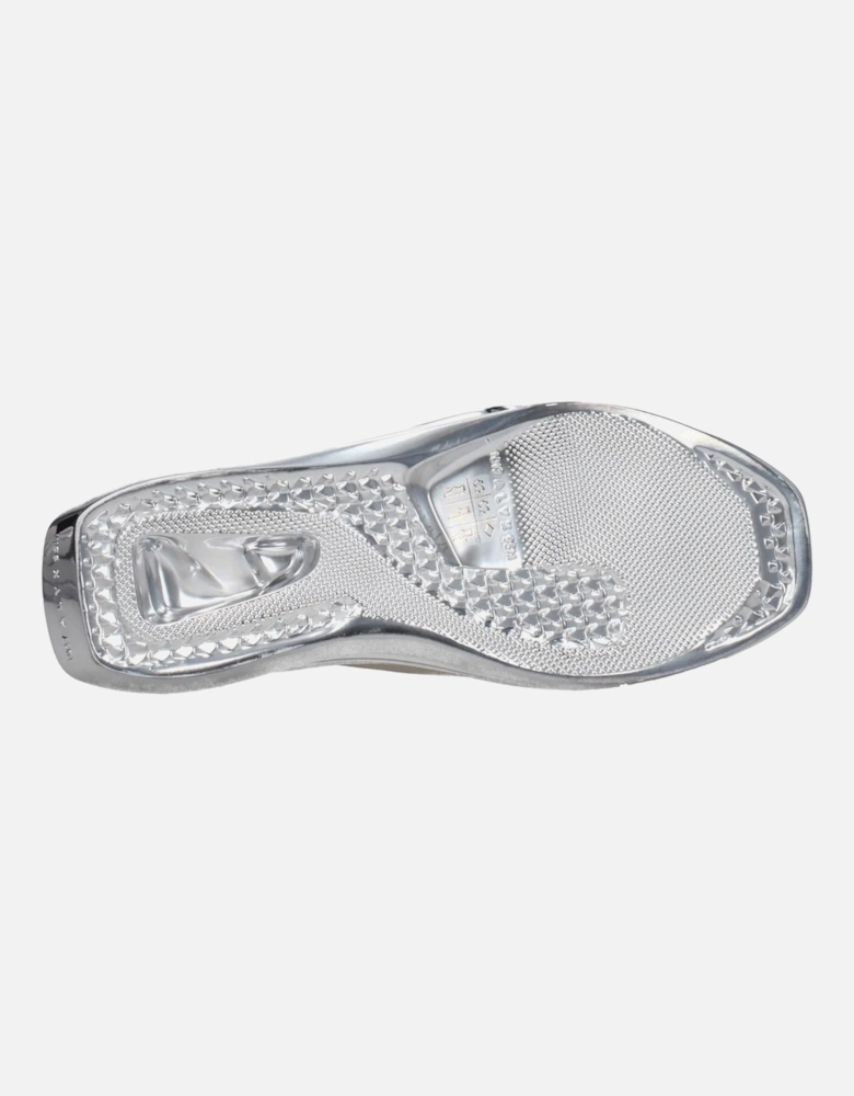 Leather Open Toe Mid Heel Clogs Women - Gray Sandals