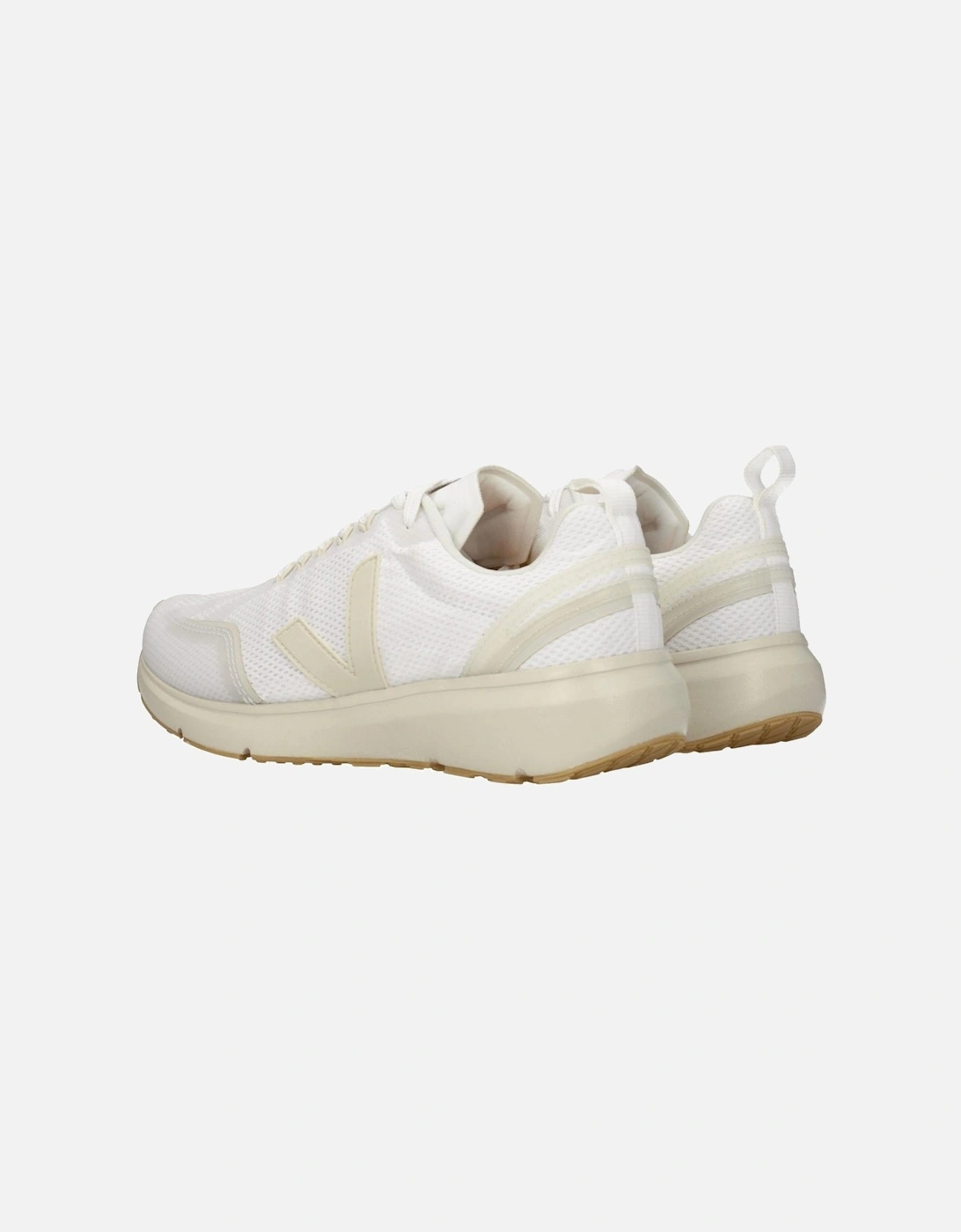 Sporty Glam Lace-Up Sneakers Women - White