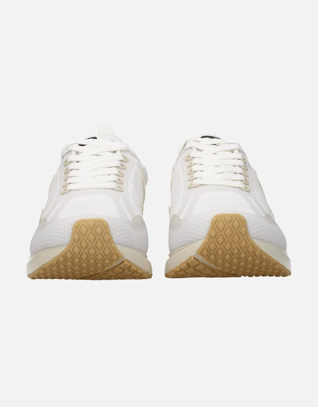 Sporty Glam Lace-Up Sneakers Women - White