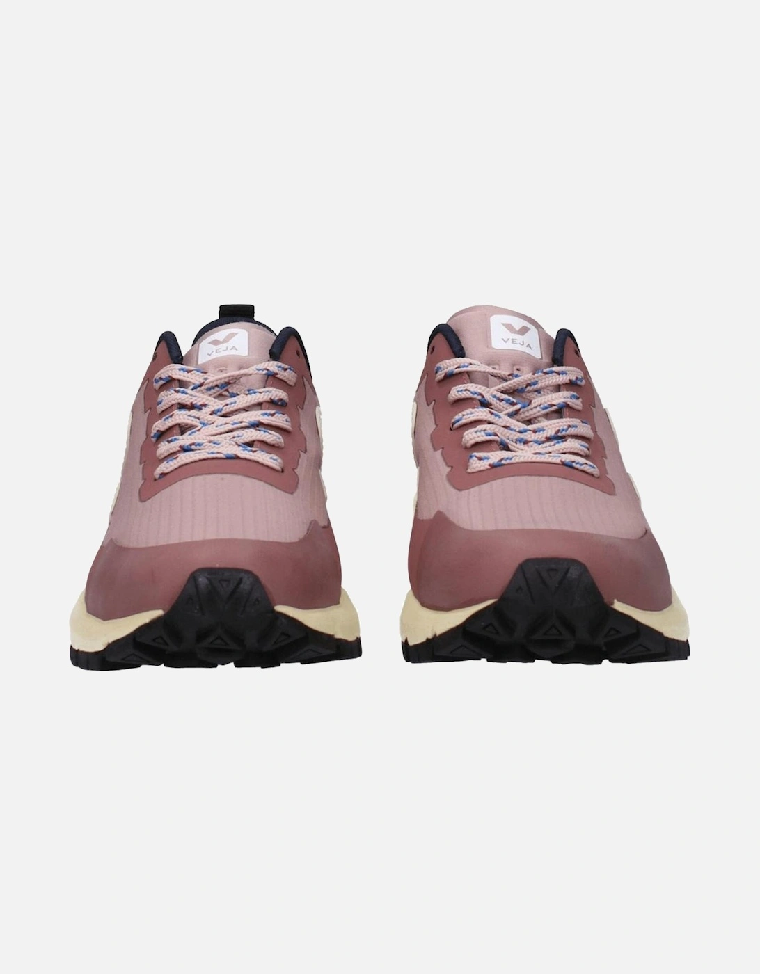 Lace-Up Sneakers with Side Detail and Front Logo Women - Pink