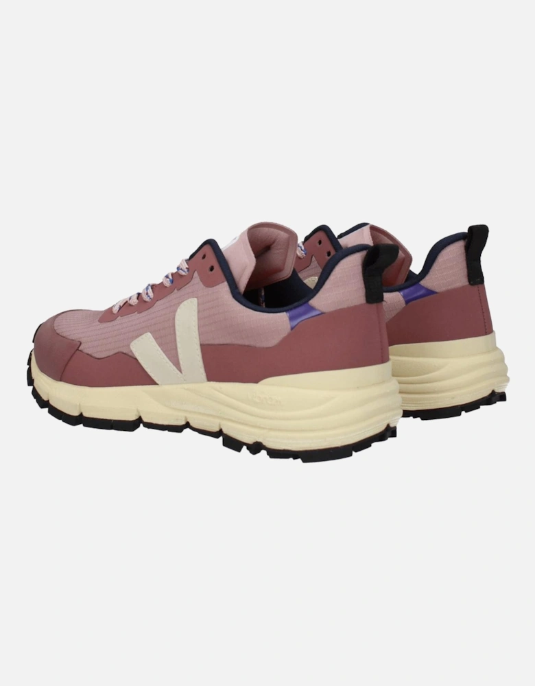 Lace-Up Sneakers with Side Detail and Front Logo Women - Pink