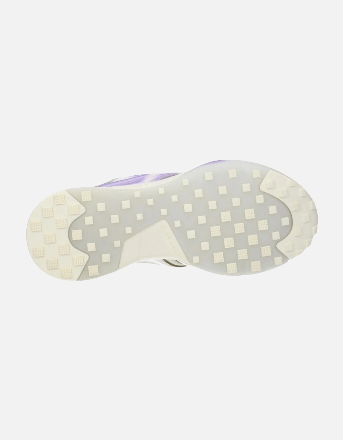 Leather Sneakers with Side and Logo Details Women - Beige
