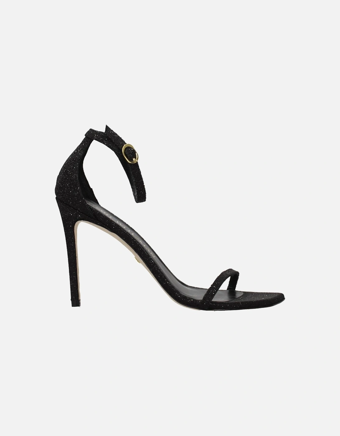 High Heel Crystal Embellished Open Toe Sandals Women - Black, 6 of 5