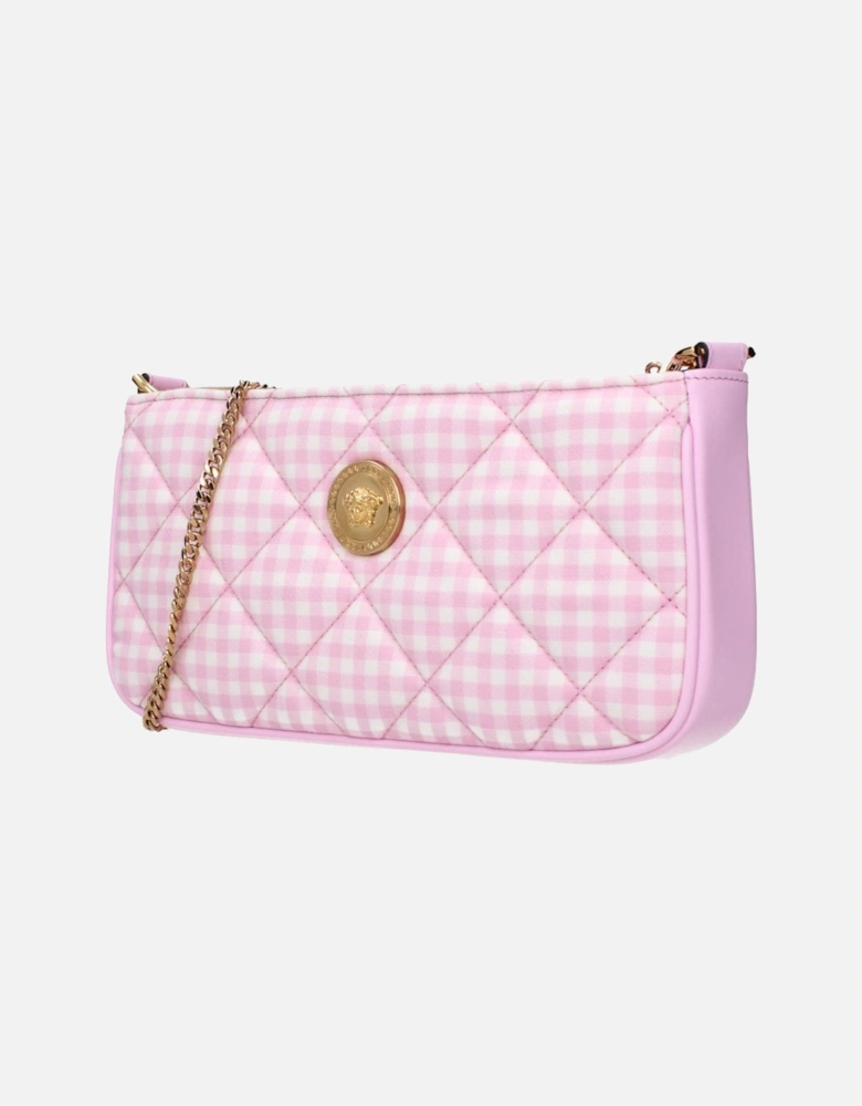 Mini Shoulder Bag with Front Detail Women - Pink