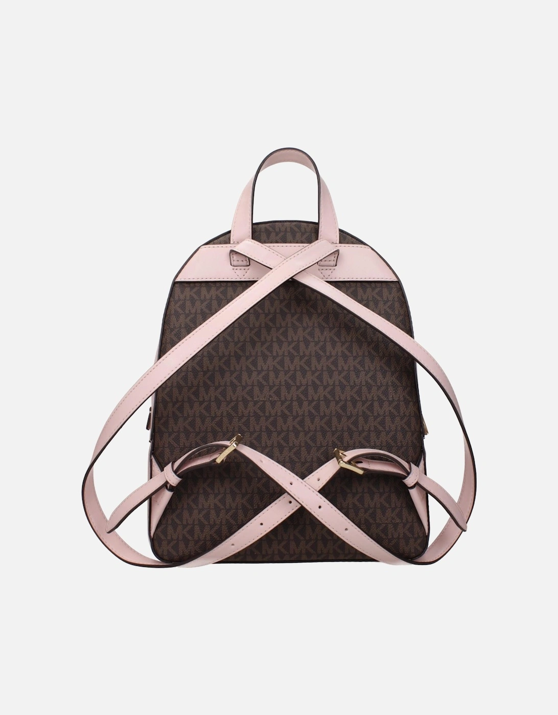 Logo-Embellished Backpack with Adjustable Straps Women - Brown