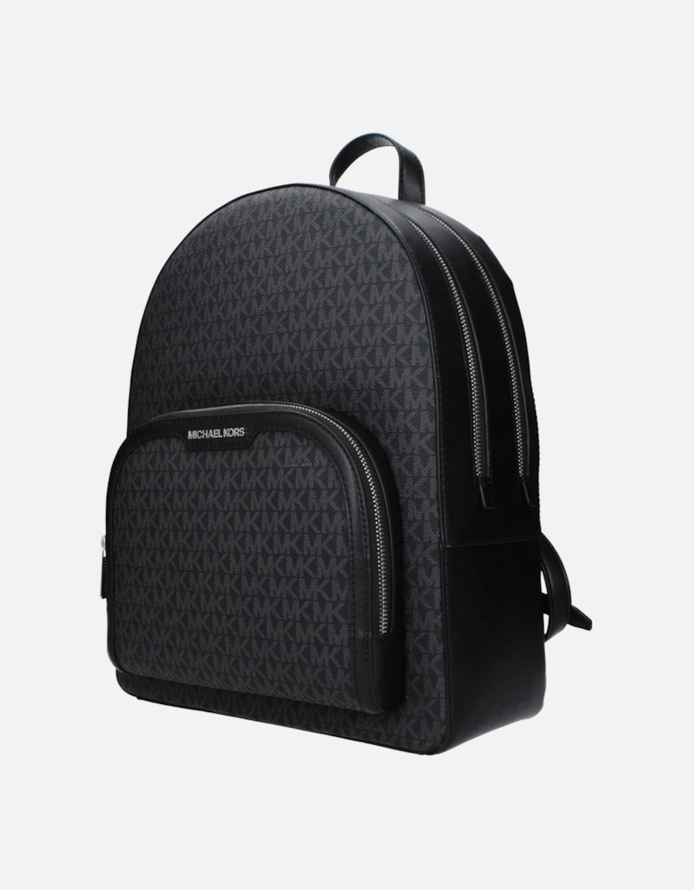 Logo Backpack with Adjustable Straps Women - Black