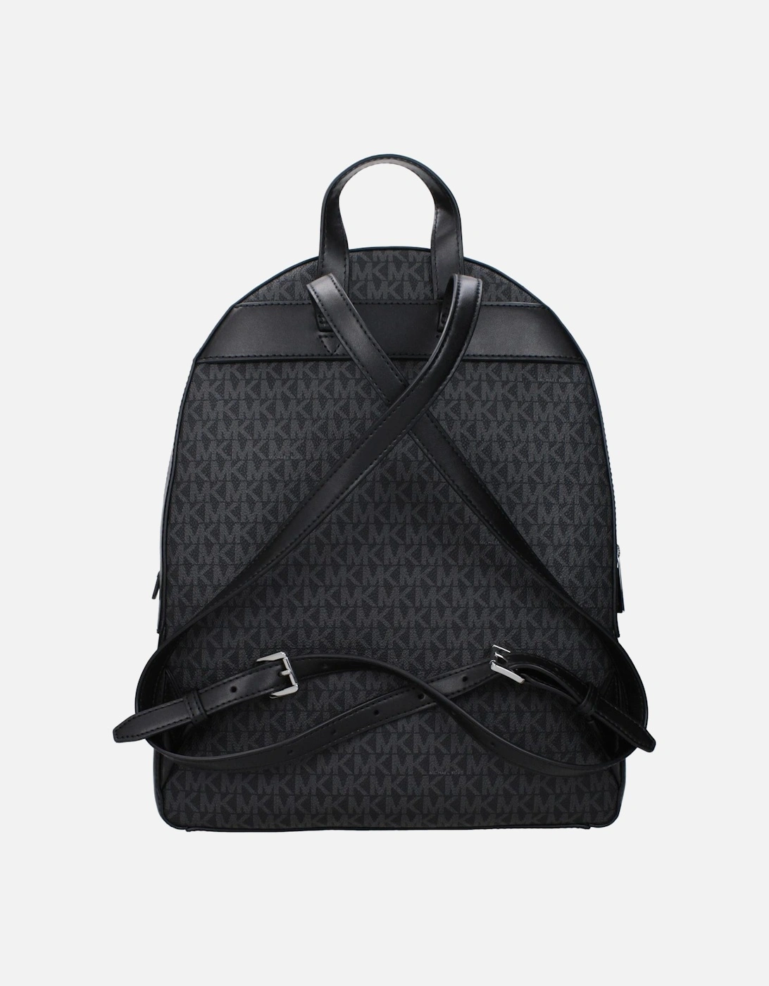 Logo Backpack with Adjustable Straps Women - Black