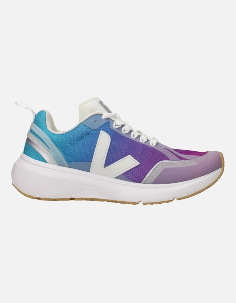 Lace-Up Sneakers with Logos and Rubber Sole Women - Multicolor