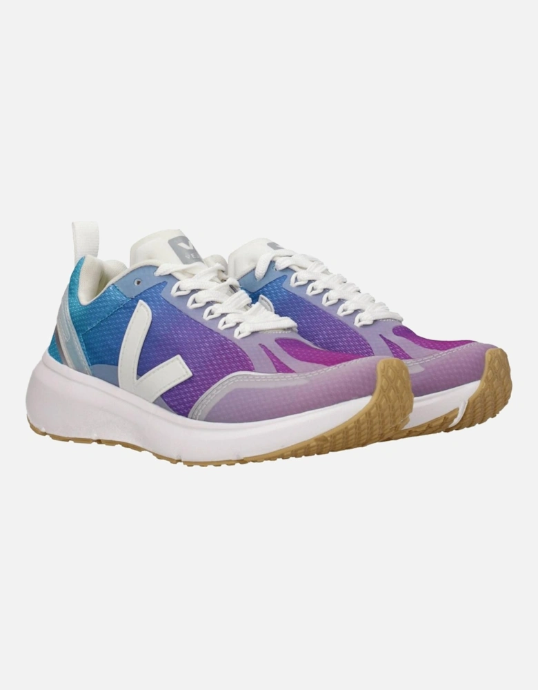 Lace-Up Sneakers with Logos and Rubber Sole Women - Multicolor