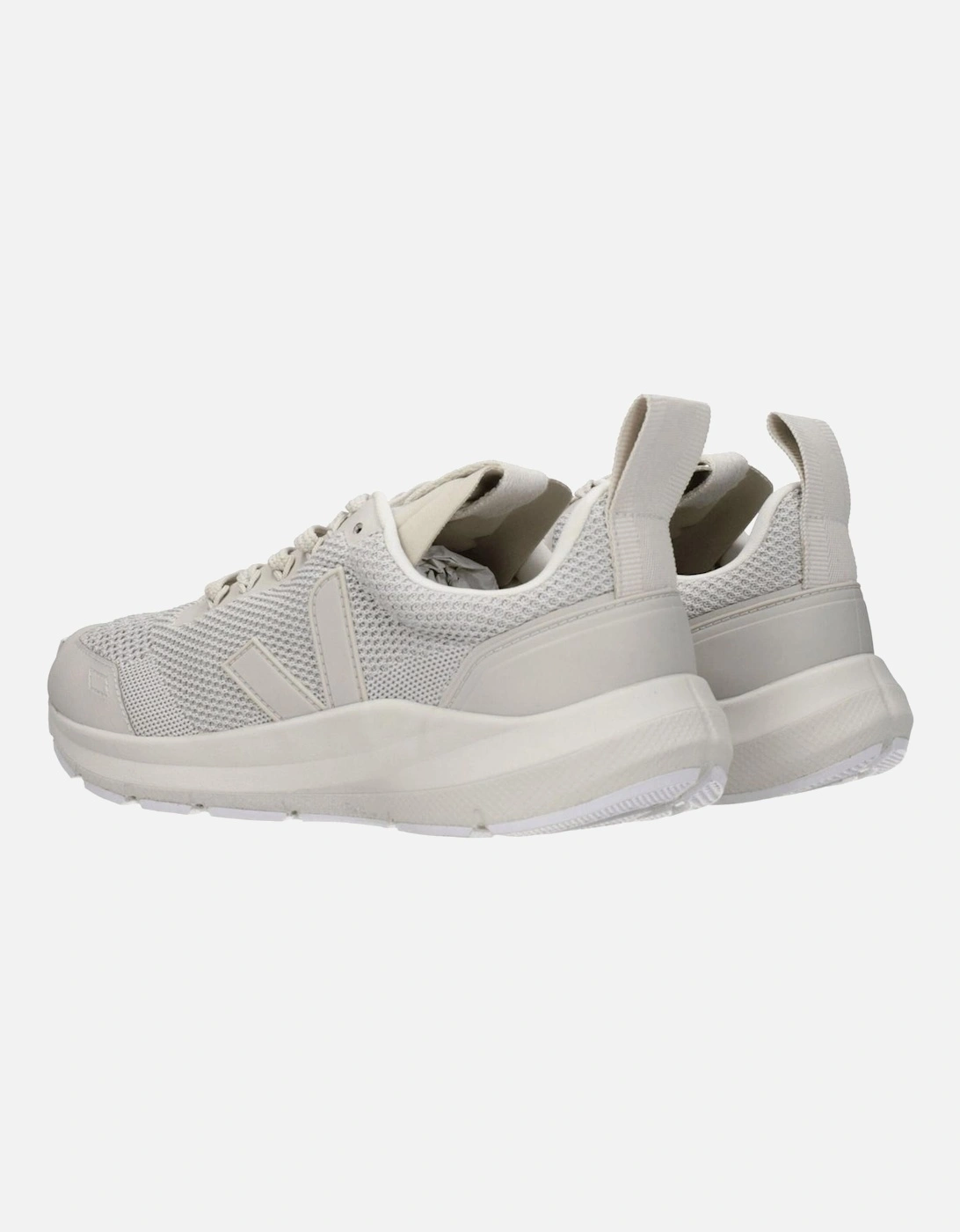 Front and Side Logo Lace-Up Sneakers Women - Gray