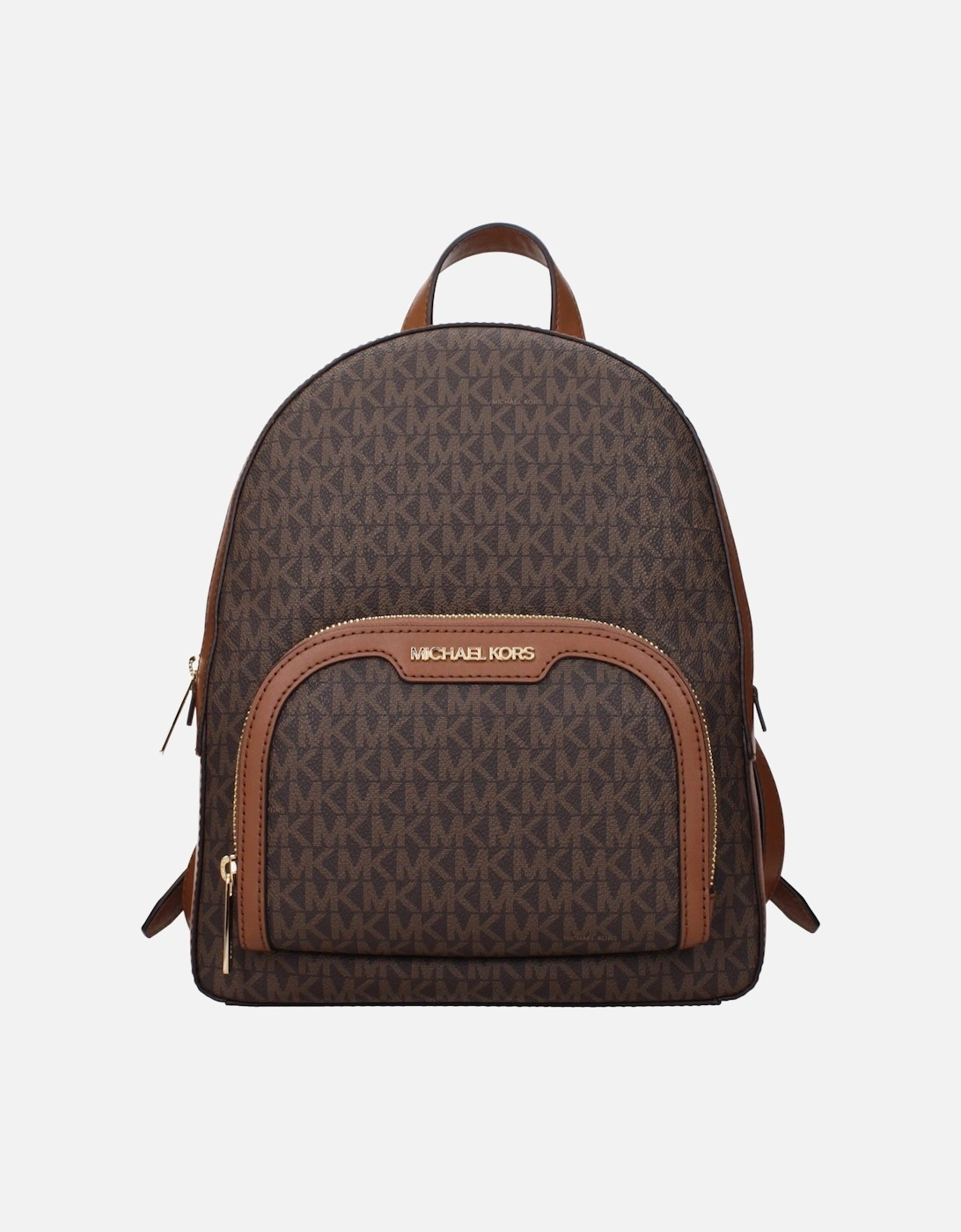 Logo-Embellished Casual Backpack with Adjustable Straps Women - Brown, 4 of 3