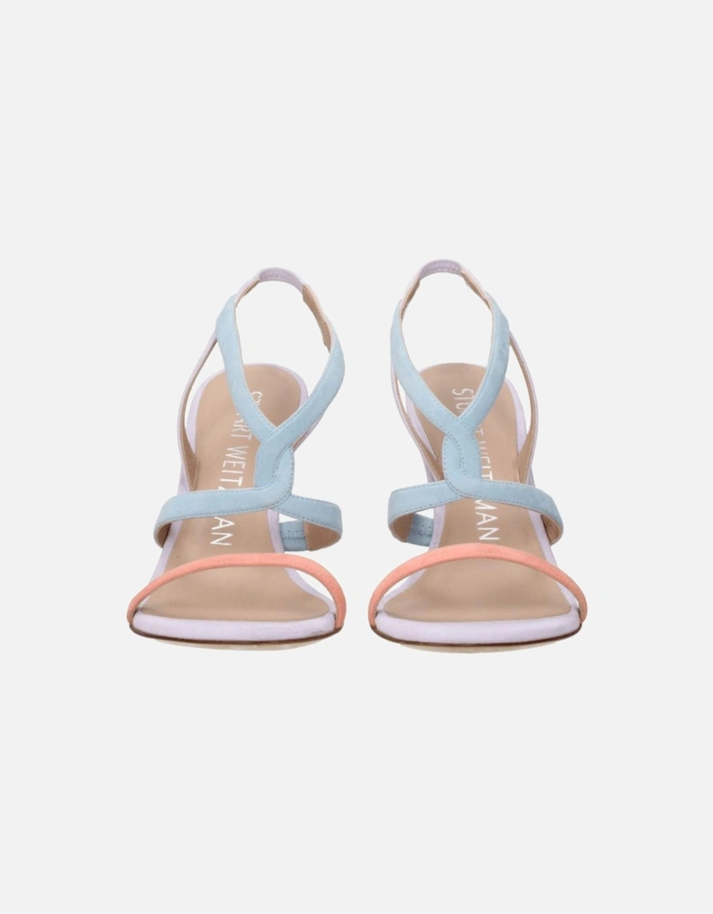 High Heel Suede Open Toe Sandals Women - Multicolor
