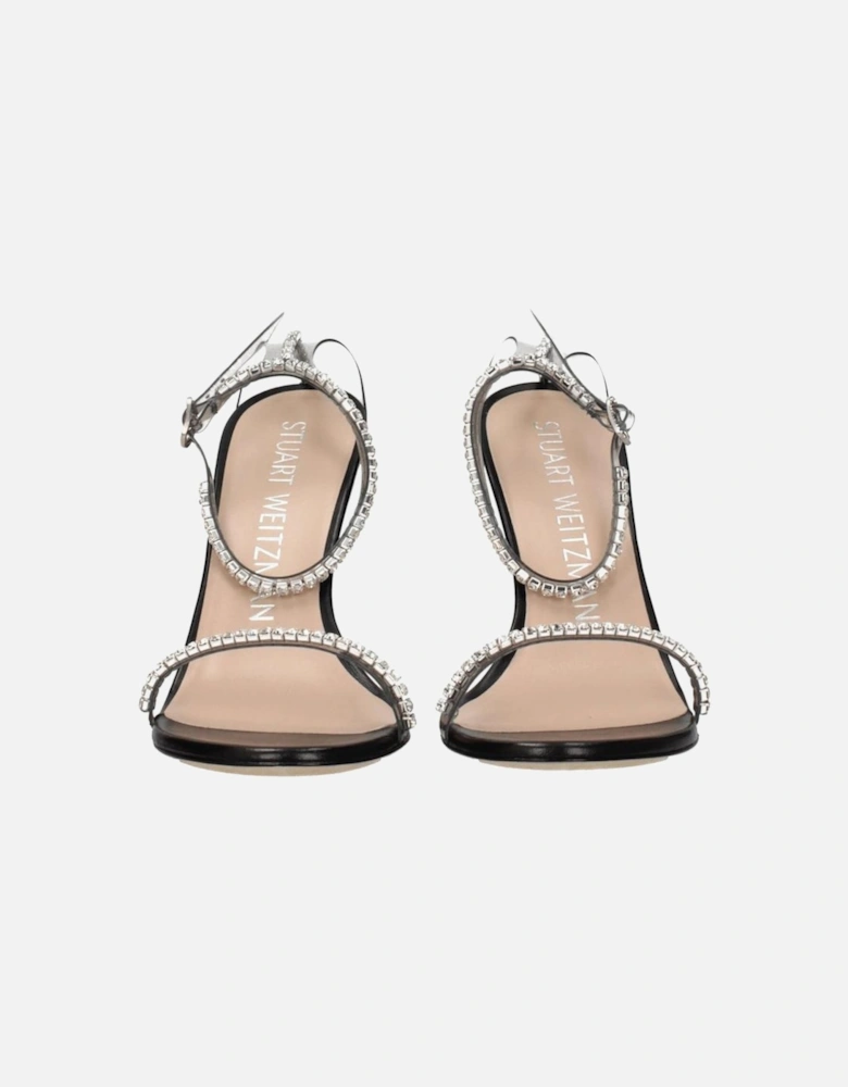 Transparent Rhinestone High Heel Sandals Women