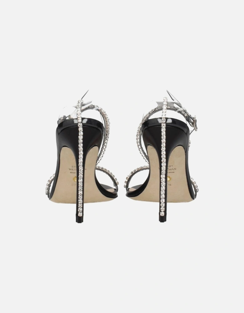Transparent Rhinestone High Heel Sandals Women