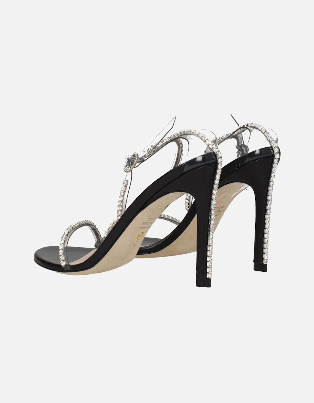 Transparent Rhinestone High Heel Sandals Women