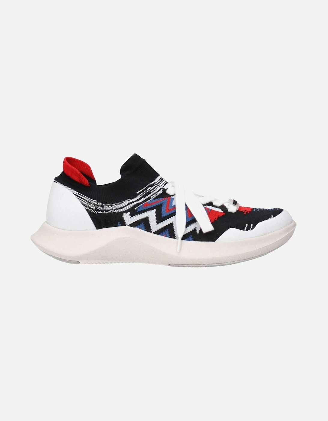Sporty Glam Lace-Up Fabric Sneakers Women - Multicolor, 6 of 5