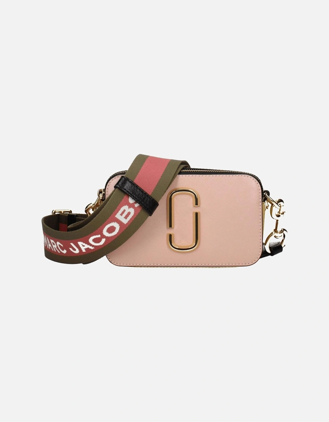 Mini Leather Crossbody Bag with Adjustable Strap Women - Pink, 4 of 3