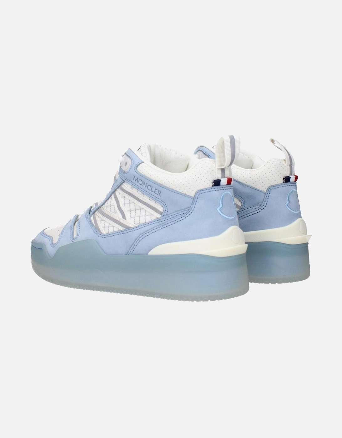Leather Sneakers with Logo Details Women - White
