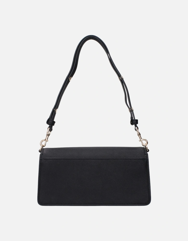 Leather Shoulder Bag with Adjustable and Removable Handle Women -