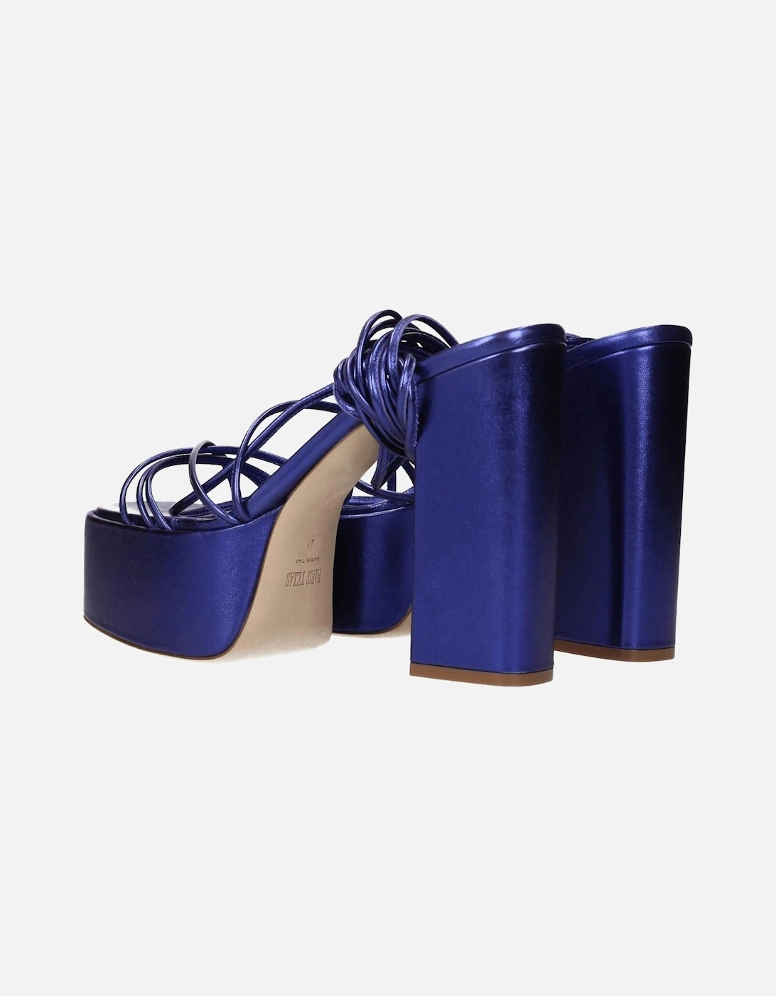 Pin Up High Heel Open Toe Sandals Women - Purple