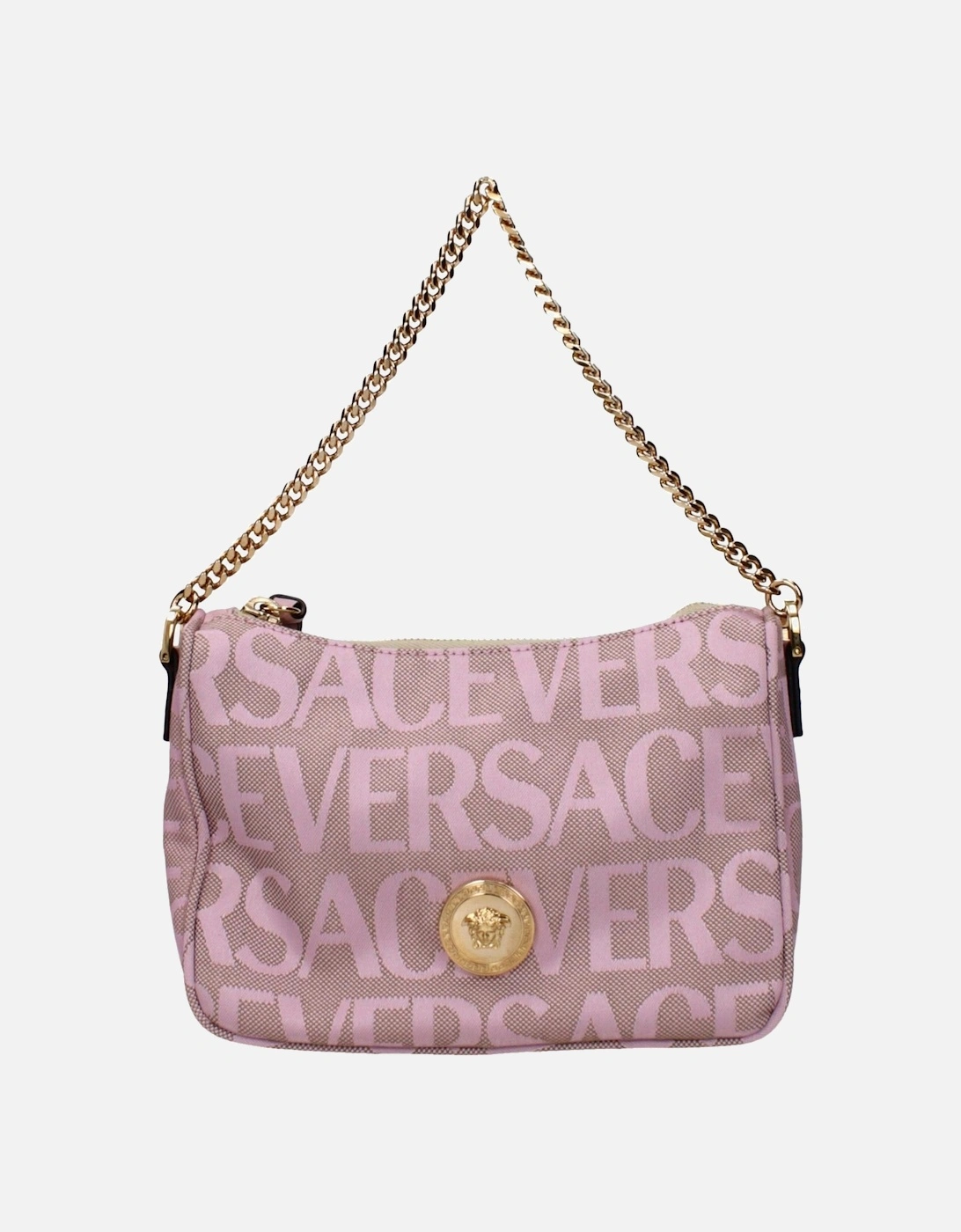 Small Casual Handbag with Removable Shoulder Strap Women - Pink, 4 of 3