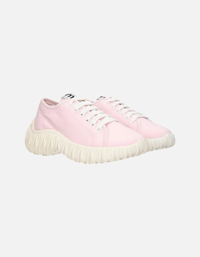 Logo-Embellished Casual Lace-Up Sneakers Women - Pink