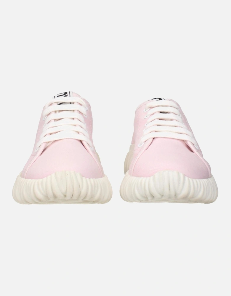 Logo-Embellished Casual Lace-Up Sneakers Women - Pink
