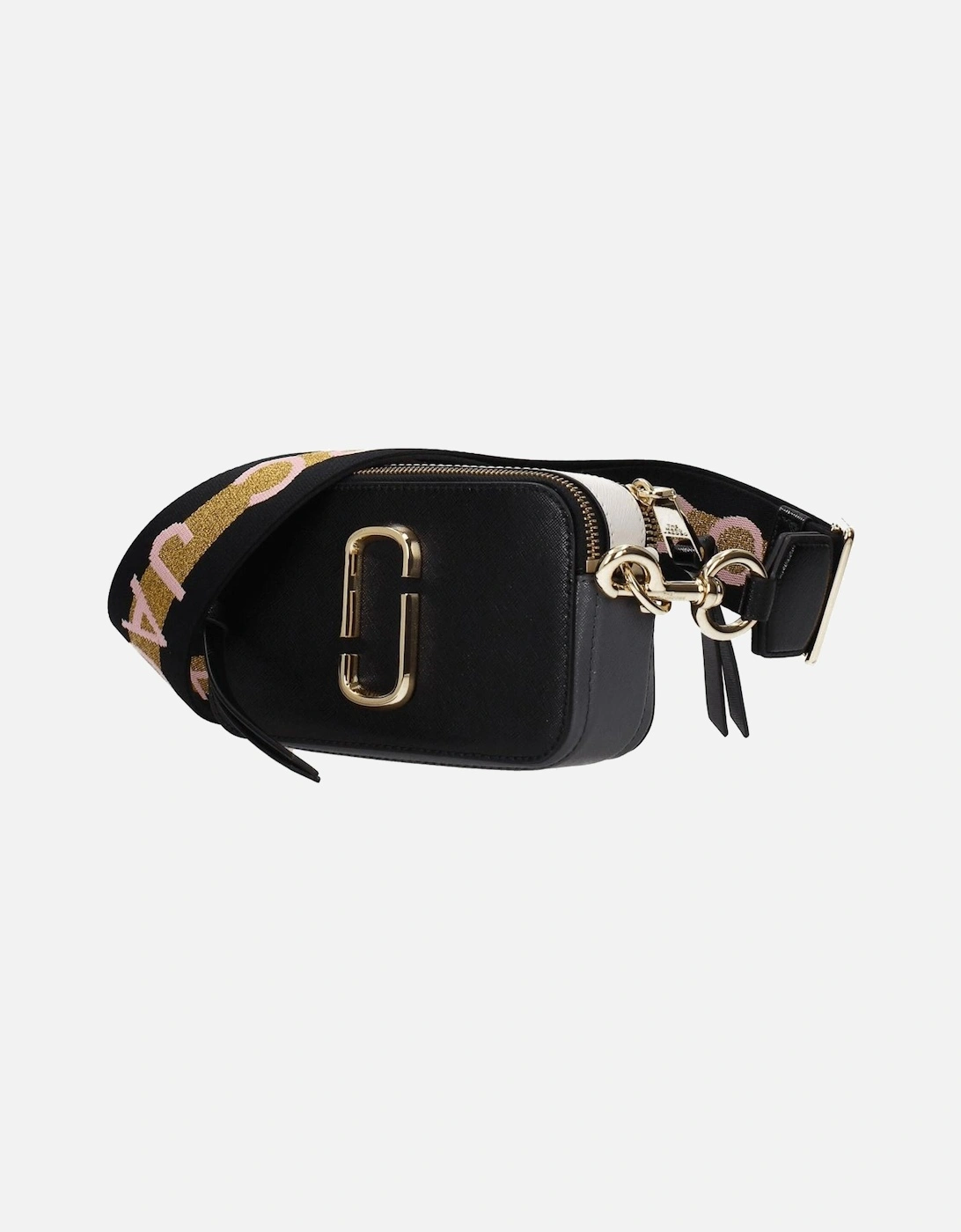 Leather Crossbody Bag with Adjustable Strap Women - Black