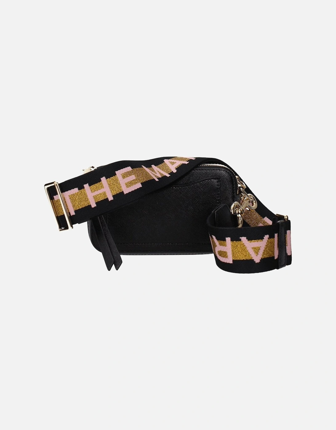Leather Crossbody Bag with Adjustable Strap Women - Black