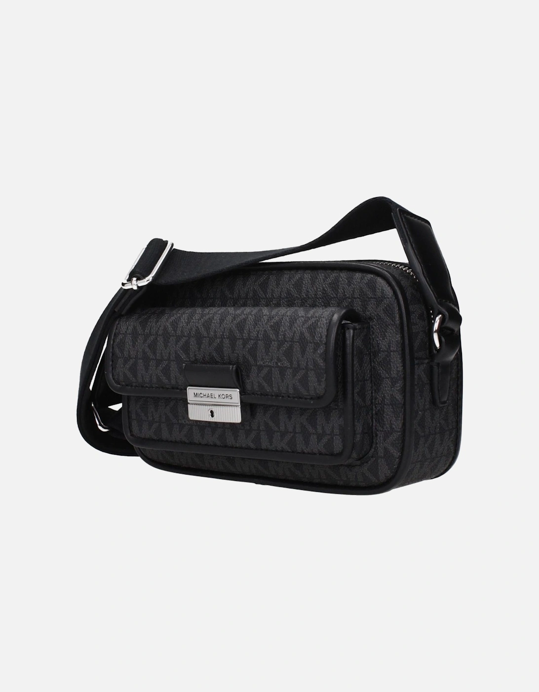 Logo Adjustable Shoulder Crossbody Bag Women - Black