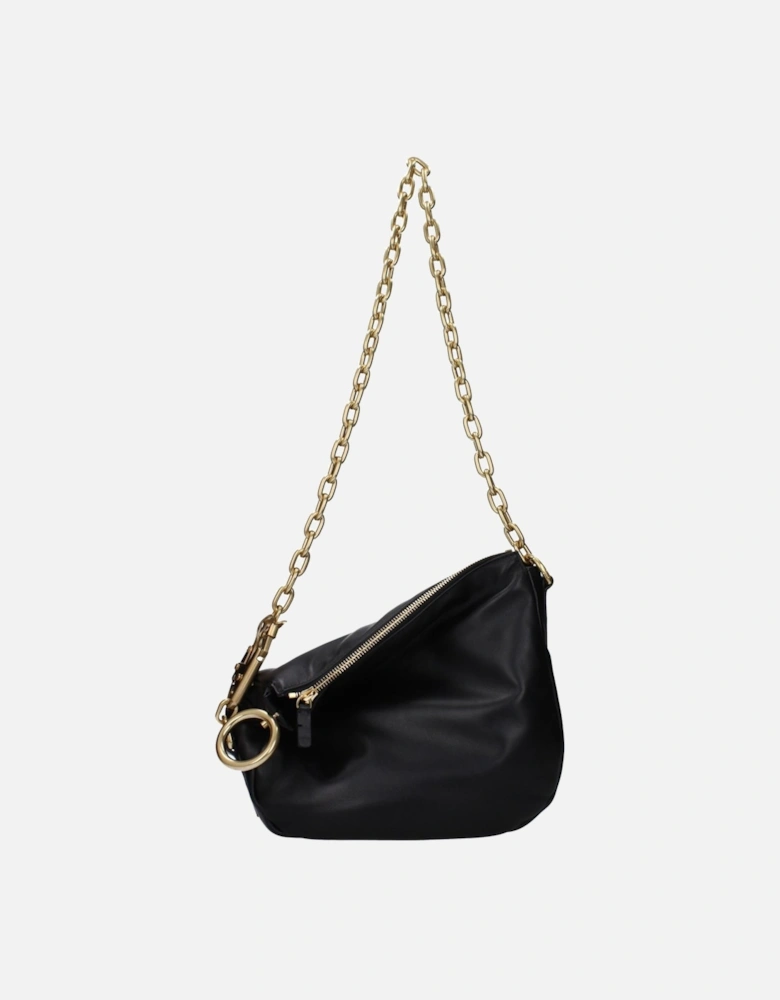 Leather Shoulder Bag with Adjustable and Removable Handle Women -