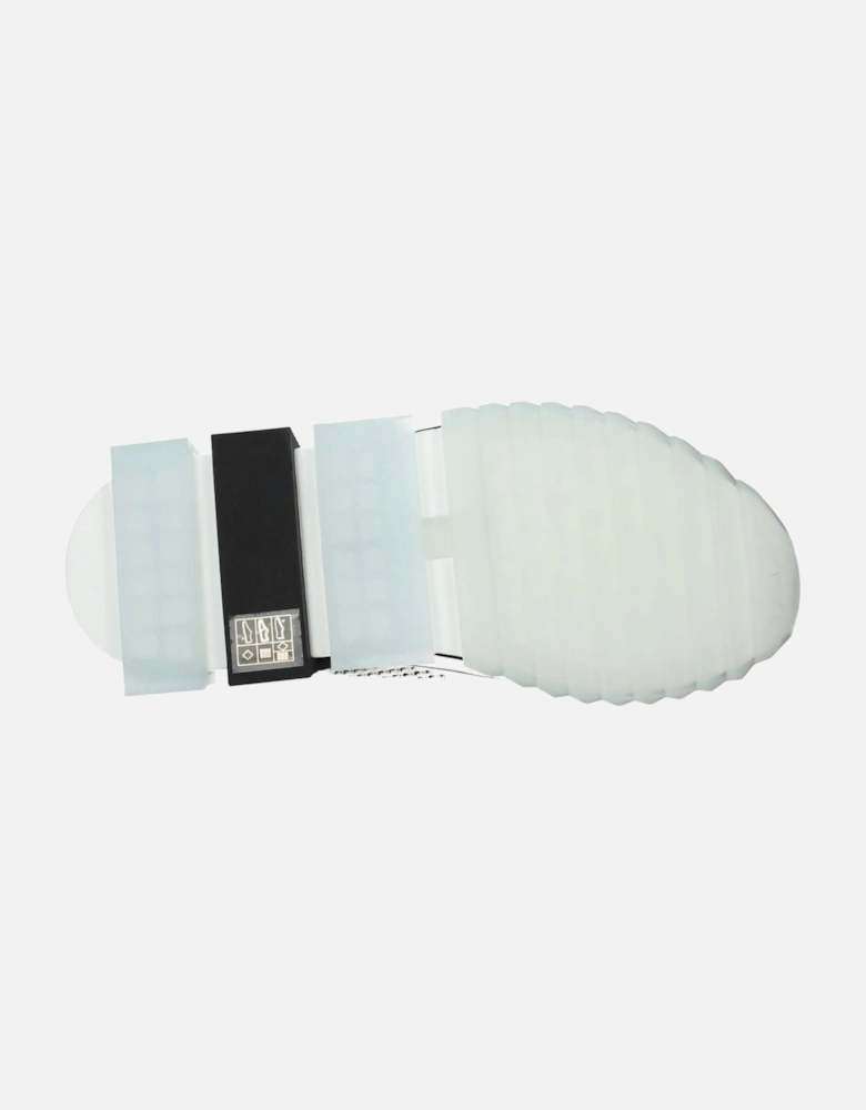 Front Logo Low-Top Sneakers with Rubber Sole Women - White