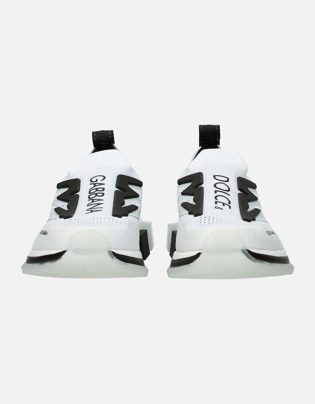Front Logo Low-Top Sneakers with Rubber Sole Women - White