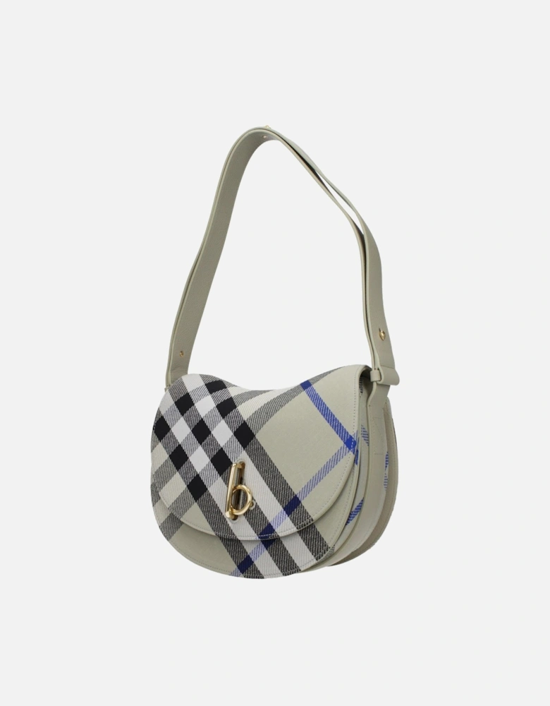 Medium Crossbody Bag with Adjustable Strap Women - Gray