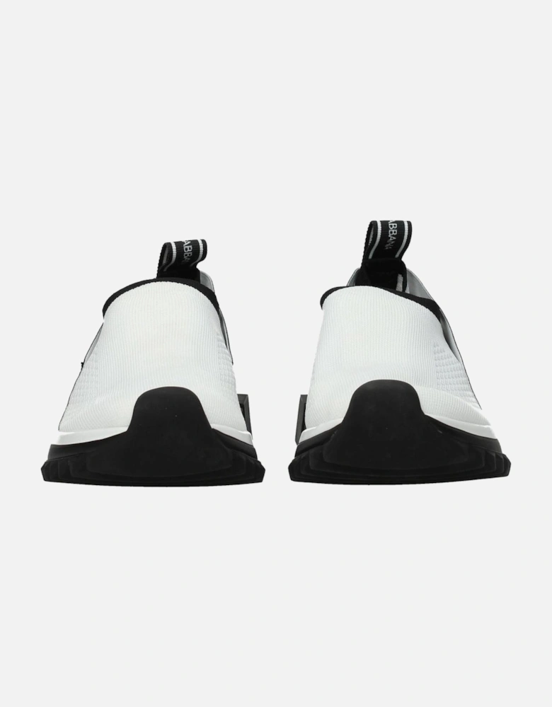 Side and Back Logo Sneakers Women - White