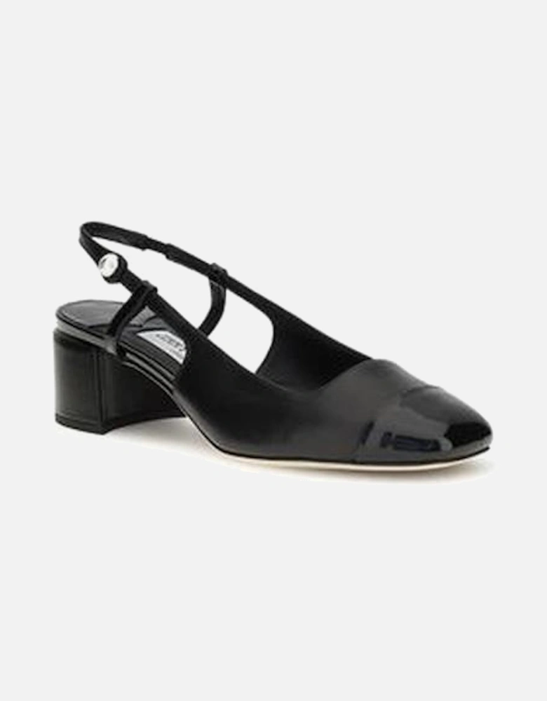 Calf Leather and Lamb Skin Ankle Boots Women - Black Pumps