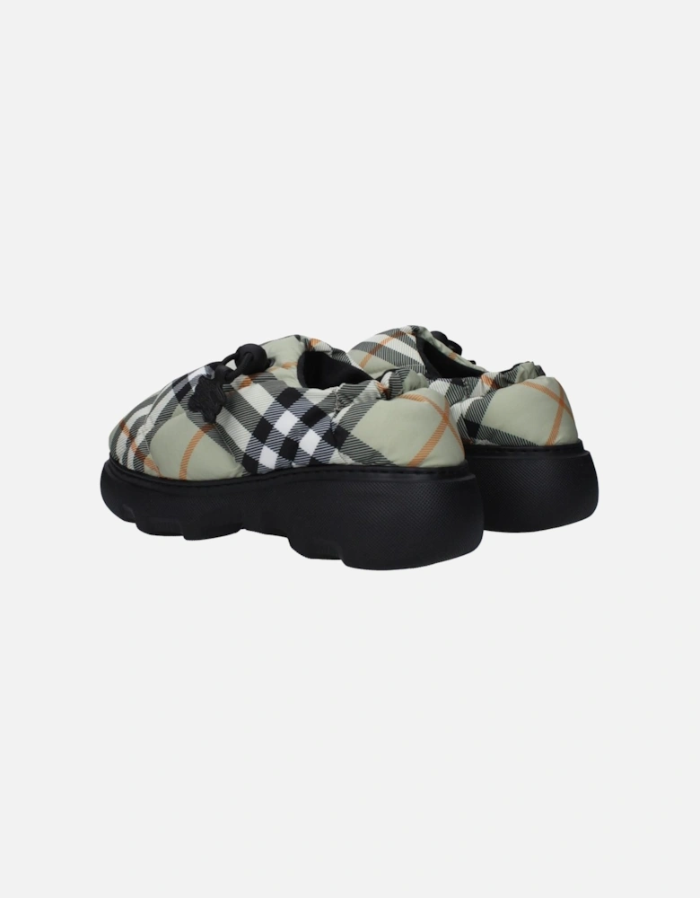 Slip-On Casual Shoes with Drawstring Closure Women - Green Boots