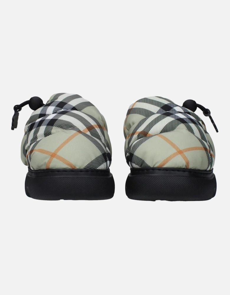 Slip-On Casual Shoes with Drawstring Closure Women - Green Boots