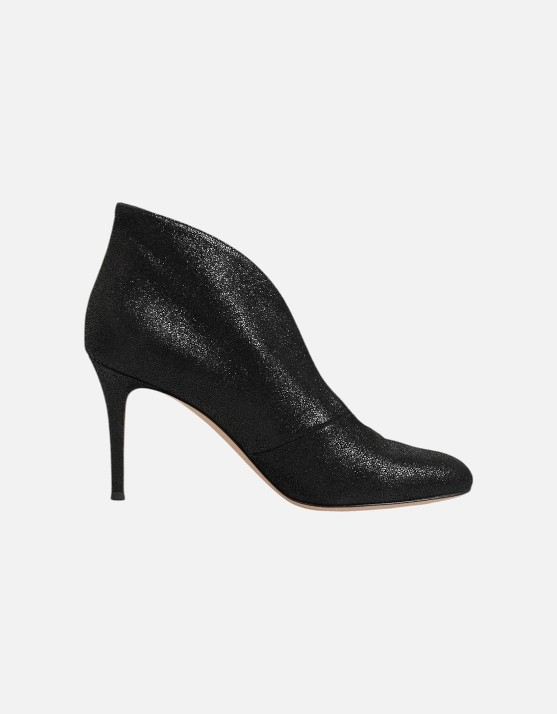 Slip-On Stiletto Pump Shoes in Leather Women - Black, 7 of 6