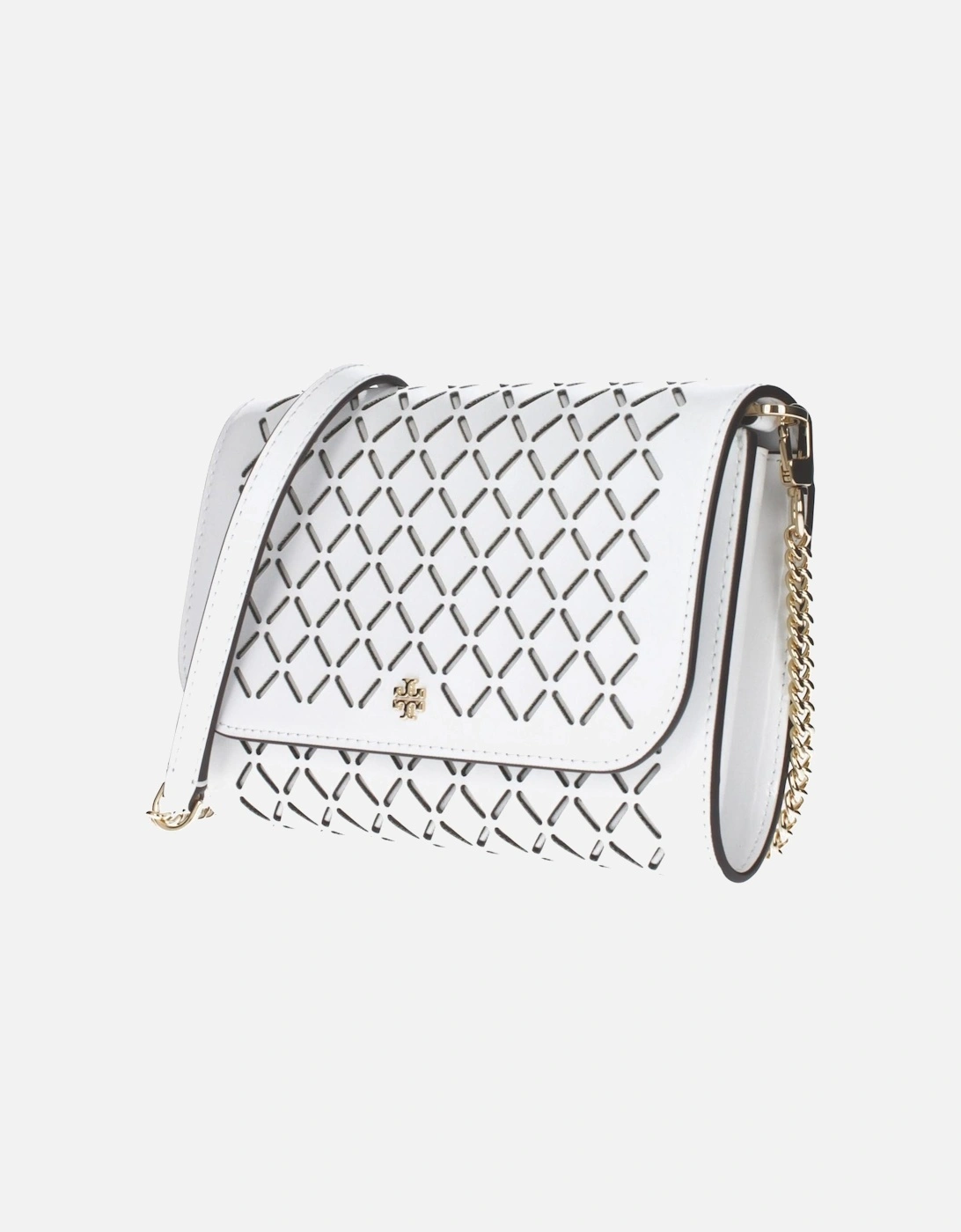 Leather Clutch with Removable Shoulder Strap Women - White Clutch Bags